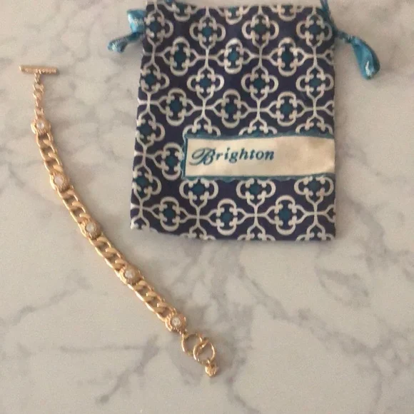 Brighton Gold Bracelet with Pouch - Picture 1 of 1